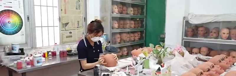 Aifei factory, hand-painting, still from our factory video